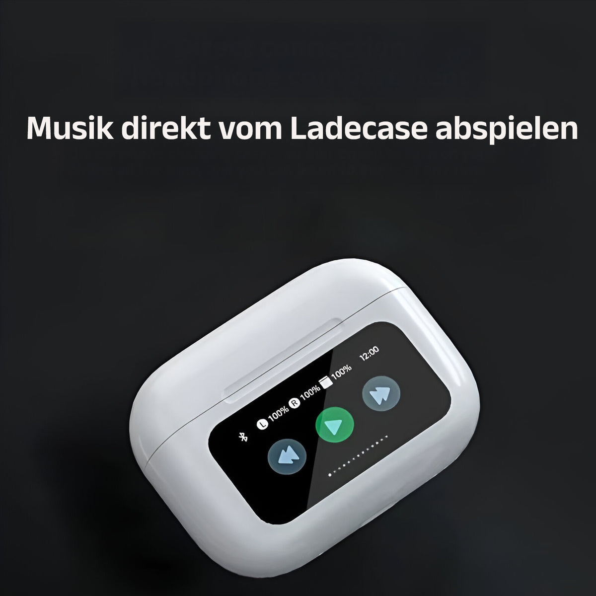 TouchPadsX Pro – True Wireless In-Ear Kopfhörer mit Touchscreen & ANC