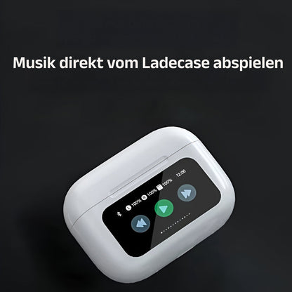 TouchPadsX Pro – True Wireless In-Ear Kopfhörer mit Touchscreen & ANC