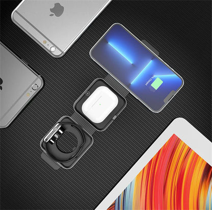 3in1 Magnetische Ladestation | Hanupi für iPhone, Watch & AirPods