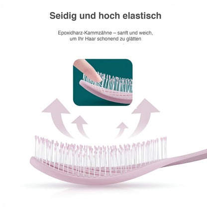 Hanupi Pro Entwirrungsbürste | Ergonomisch & Luftdurchlässig