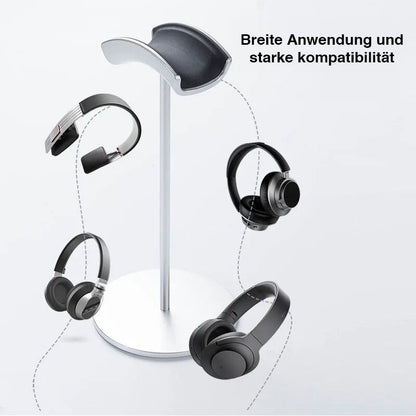 Hanupi Kopfhörer Halter | Stabiler Aluminiumständer mit Silikonbasis & Kratzschutz