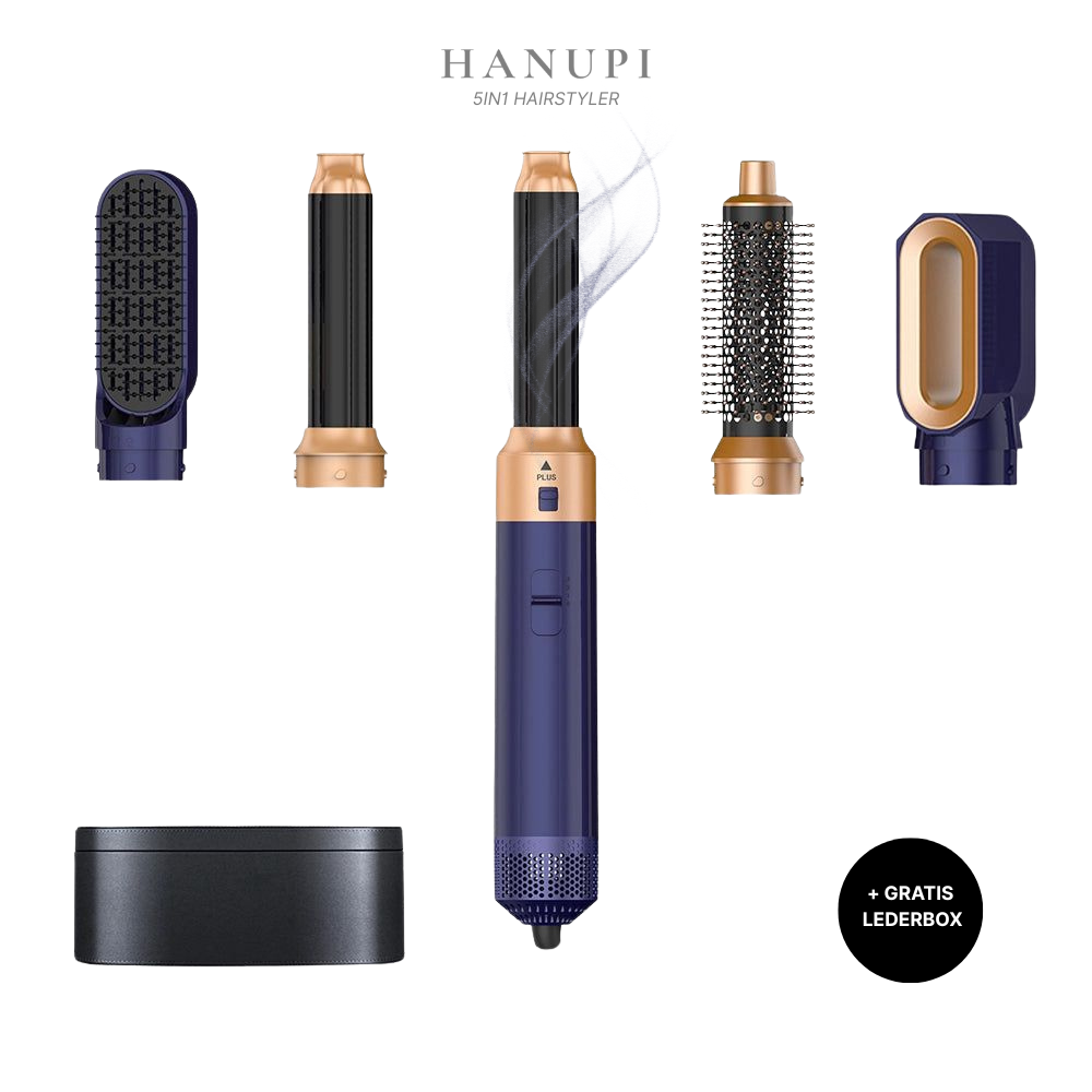 5 in 1 Hairstyler Volume Lift Pro Hanupi | Locken, Glätten & Trocknen mit Ionen-Technologie