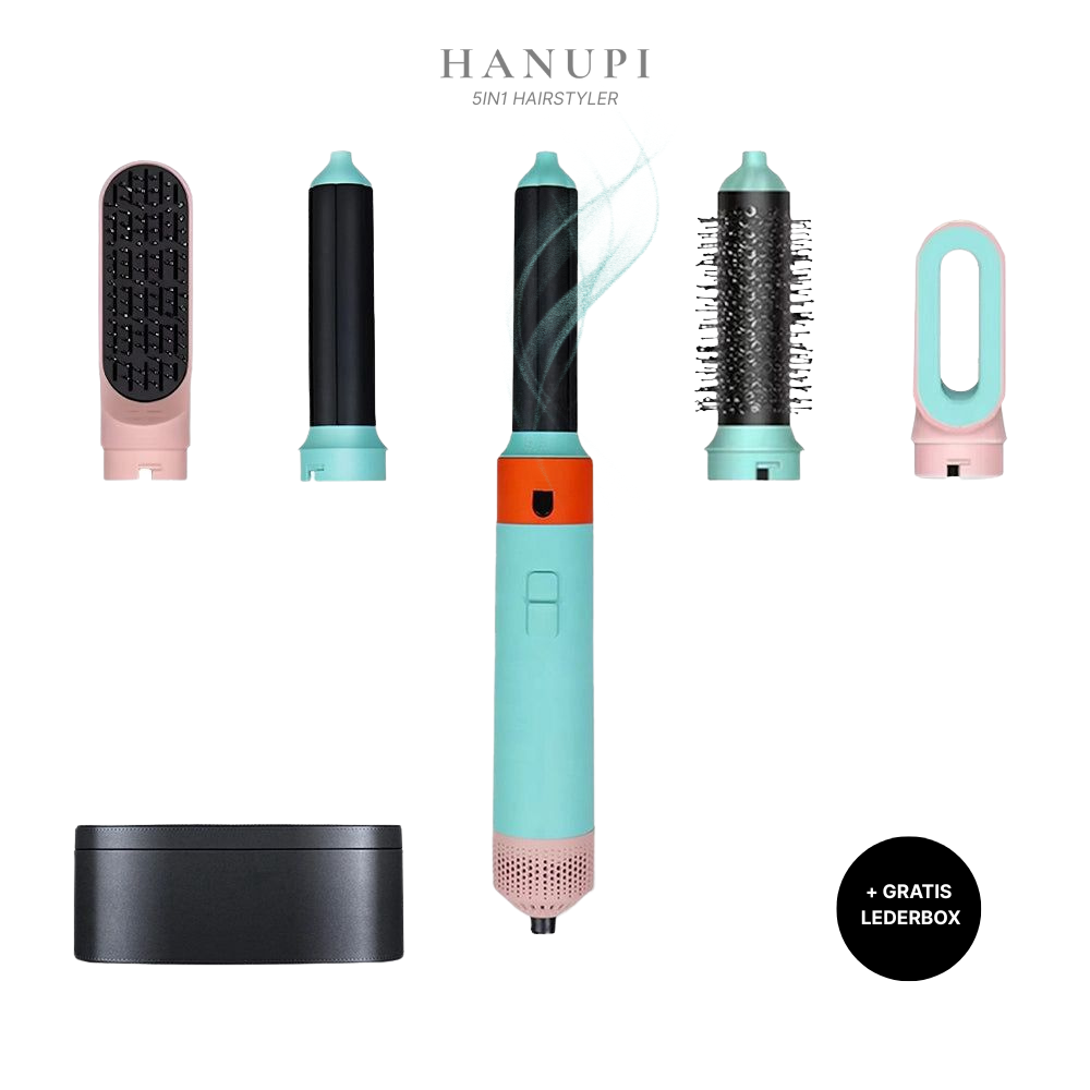 5 in 1 Hairstyler Volume Lift Pro Hanupi | Locken, Glätten & Trocknen mit Ionen-Technologie