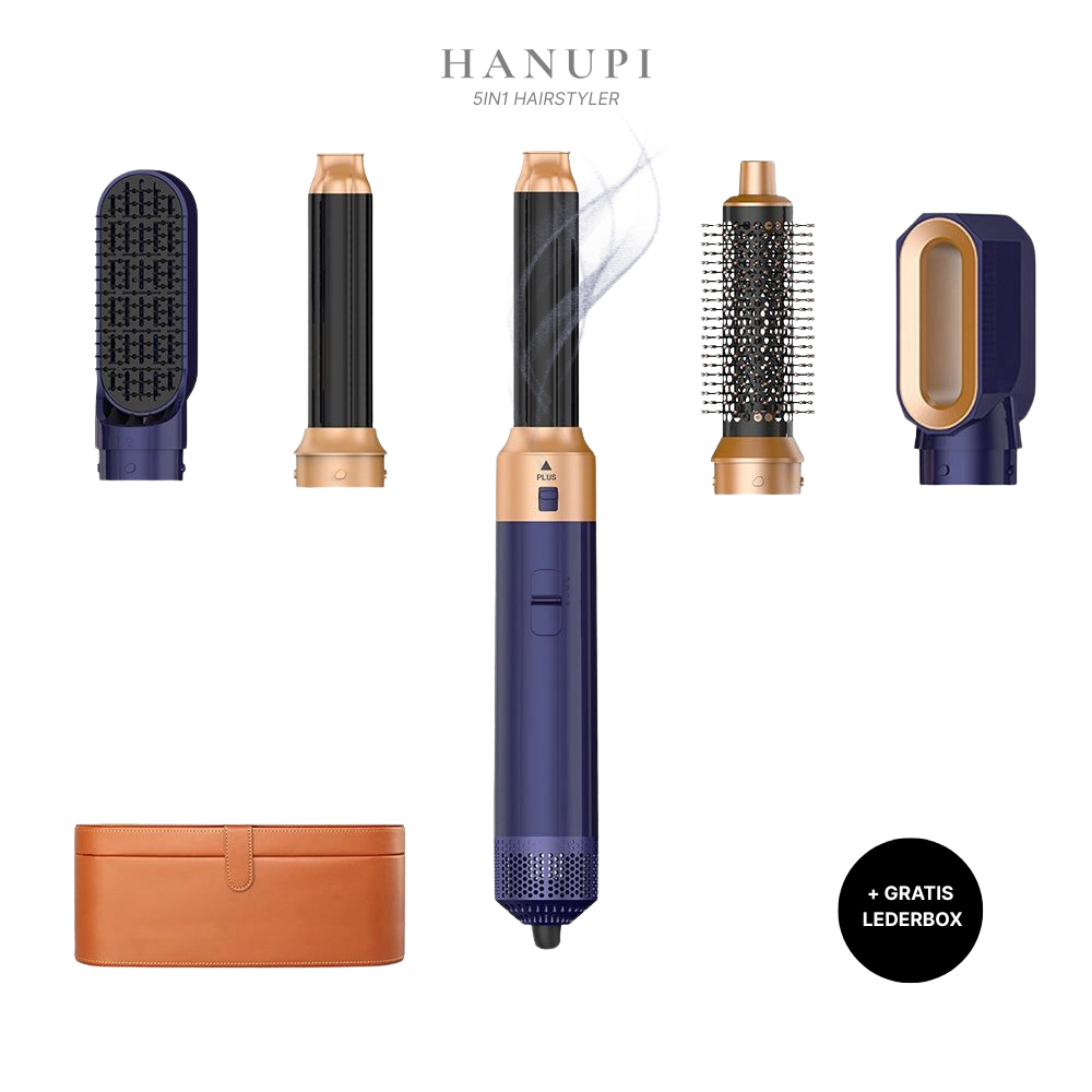 5 in 1 Hairstyler Volume Lift Pro Hanupi | Locken, Glätten & Trocknen mit Ionen-Technologie