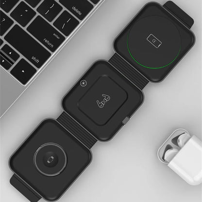 3in1 Magnetische Ladestation | Hanupi für iPhone, Watch & AirPods