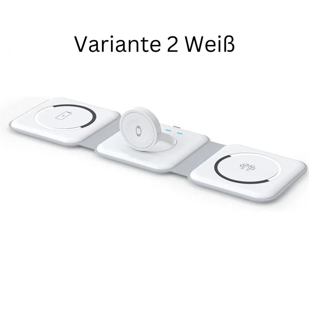 3in1 Magnetische Ladestation | Hanupi für iPhone, Watch & AirPods