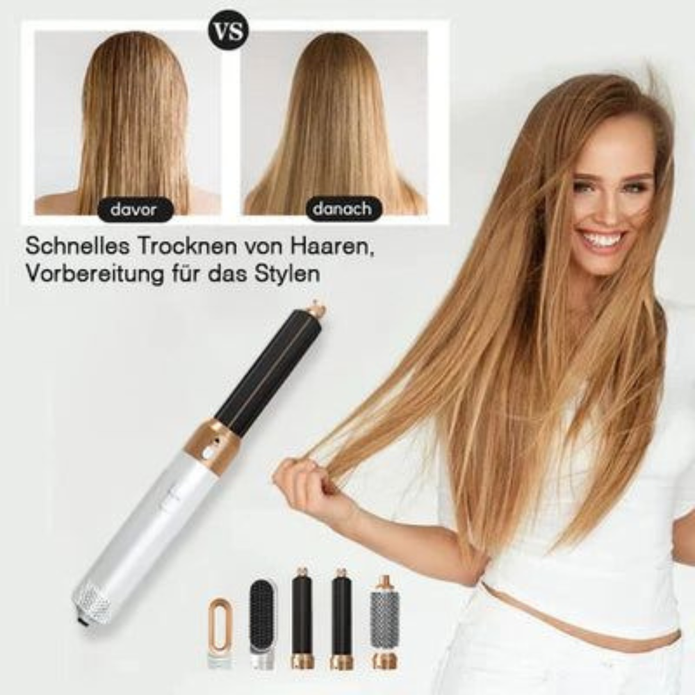 5 in 1 Hairstyler Volume Lift Pro Hanupi | Locken, Glätten & Trocknen mit Ionen-Technologie