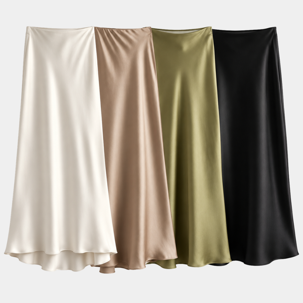 Essential Satin Rock | Seidig Weich & Eleganter Glanz