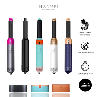 5 in 1 Hairstyler Volume Lift Pro Hanupi | Locken, Glätten & Trocknen mit Ionen-Technologie
