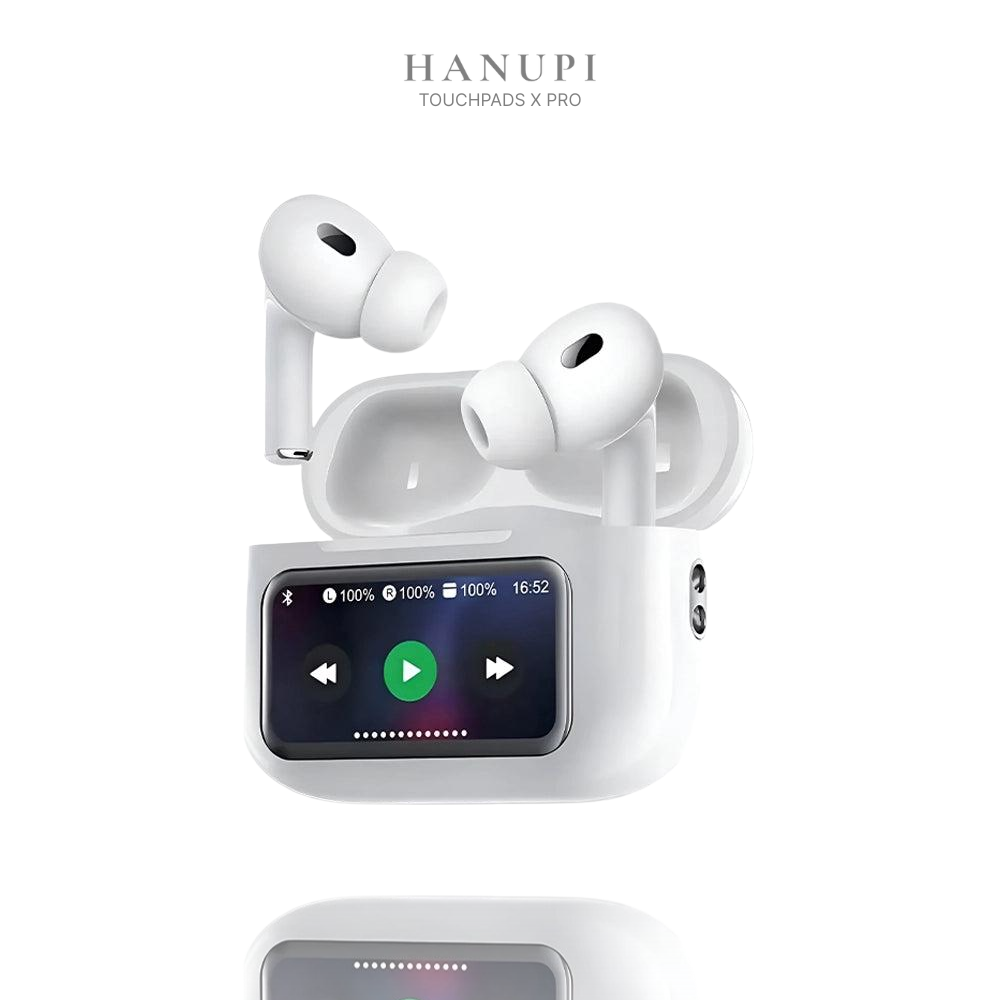 TouchPadsX Pro – True Wireless In-Ear Kopfhörer mit Touchscreen & ANC